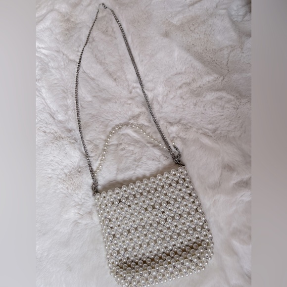 Zara Bags Zara Pearl Mini Bucket Bag Poshmark